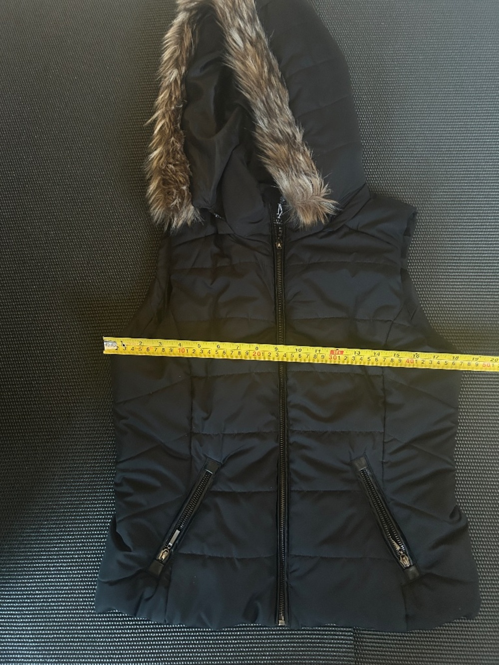 Black Puffer Vest